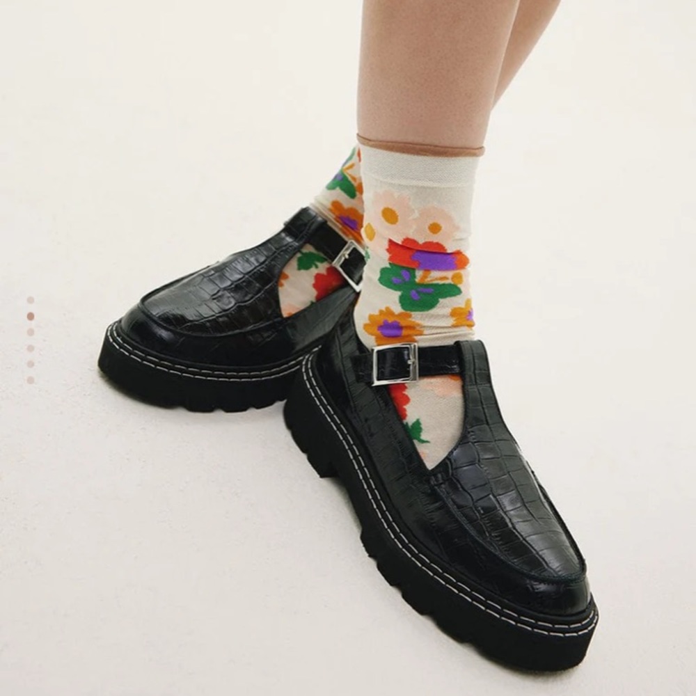 Croc Nevia Maguire Platform Mary Janes